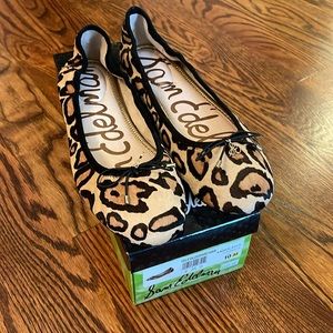 Sam Edelman Felicia Leopard Hair Flats